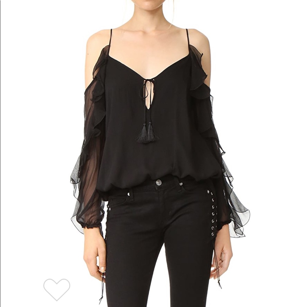 Haute Hippie The Flowers In The Sun blouse